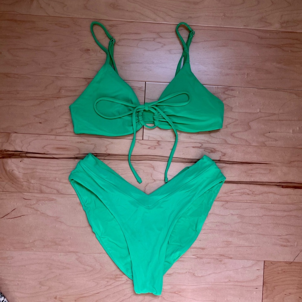 OneOne Swim Jungle Green Bikini Zelda/Jesse